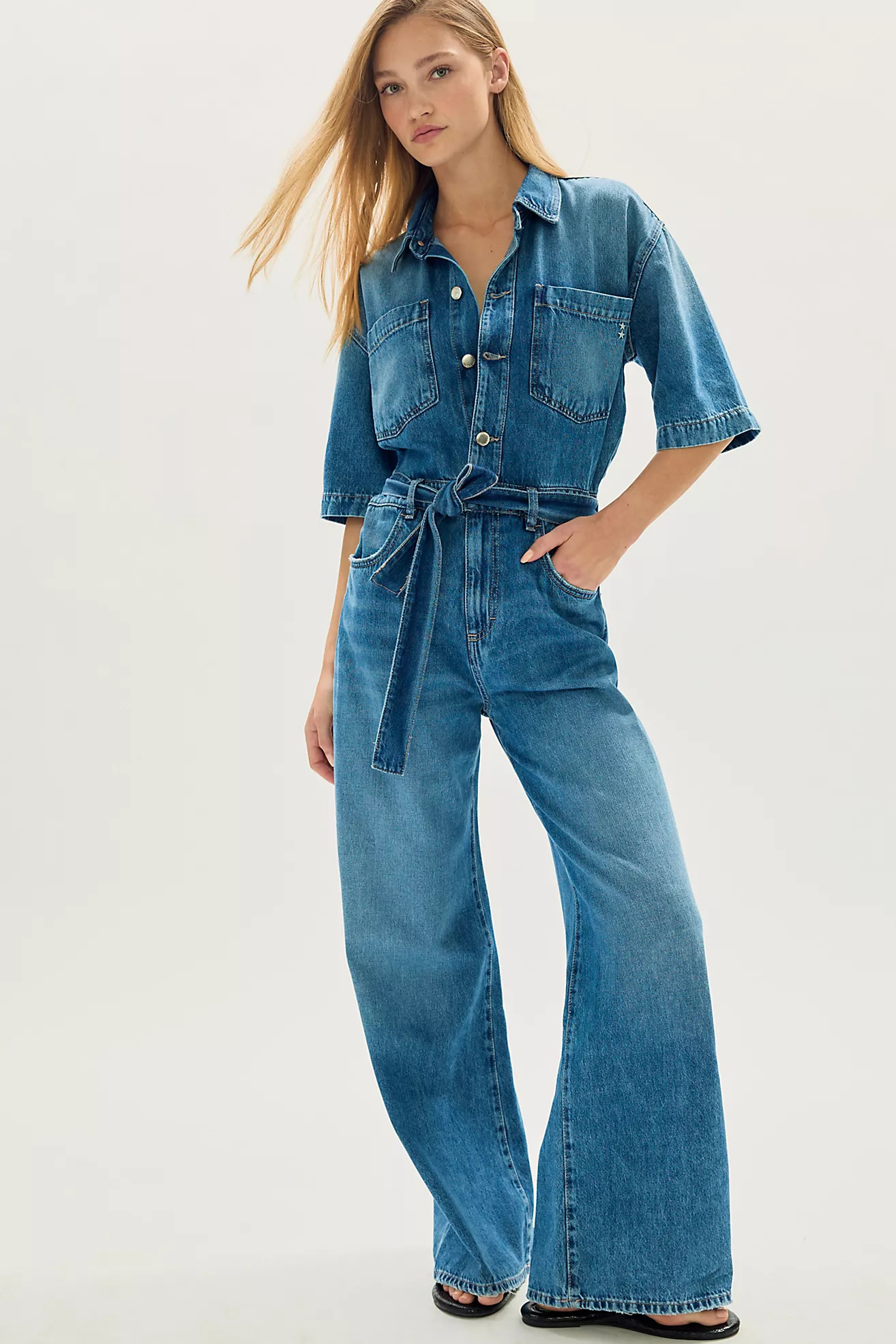 Icon Denim Duna Coveralls | Free People (Global - UK&FR Excluded)
