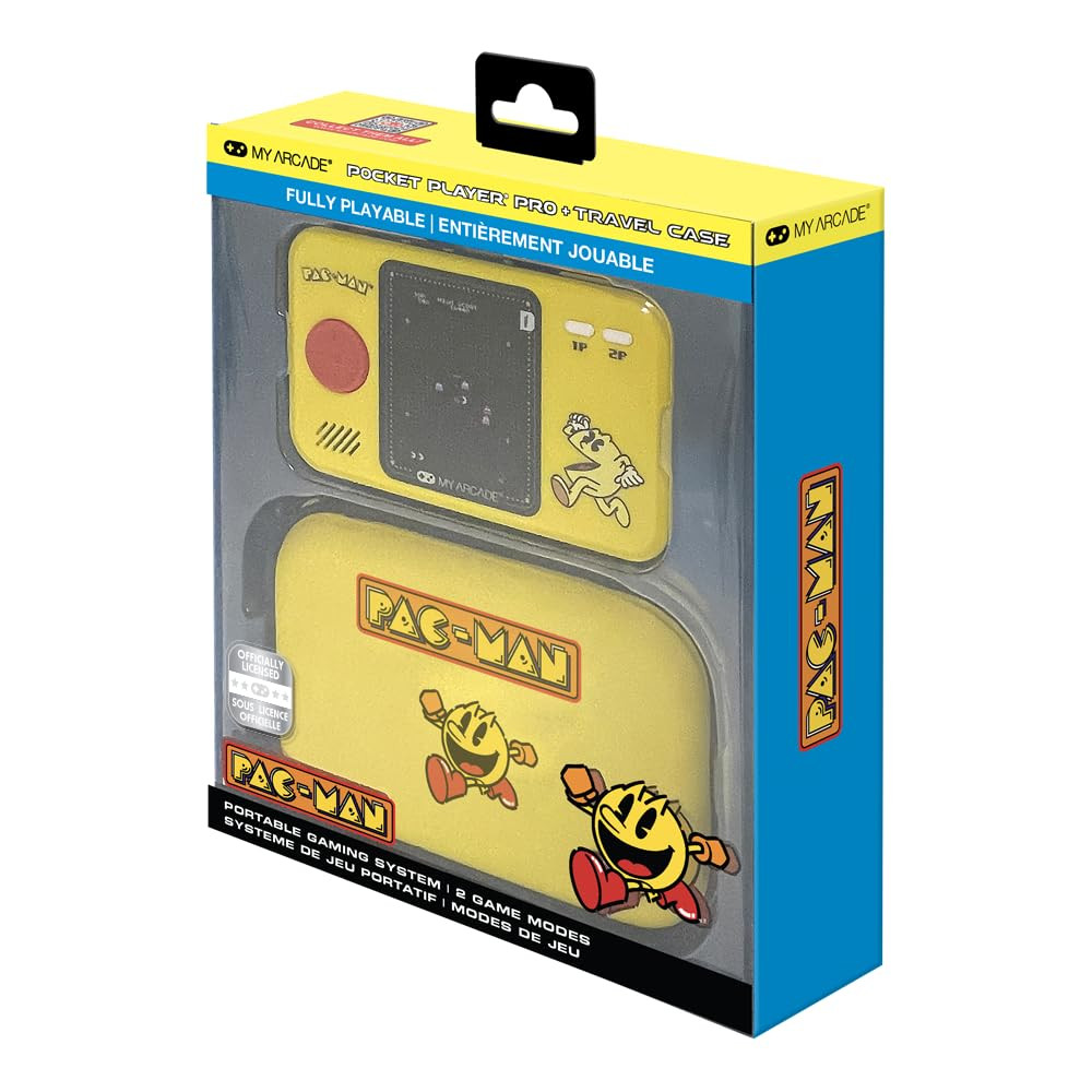 My Arcade Pac-Man Pocket Player Bundle: Officially Licensed, Portable Gaming Console, Travel Case... | Amazon (US)