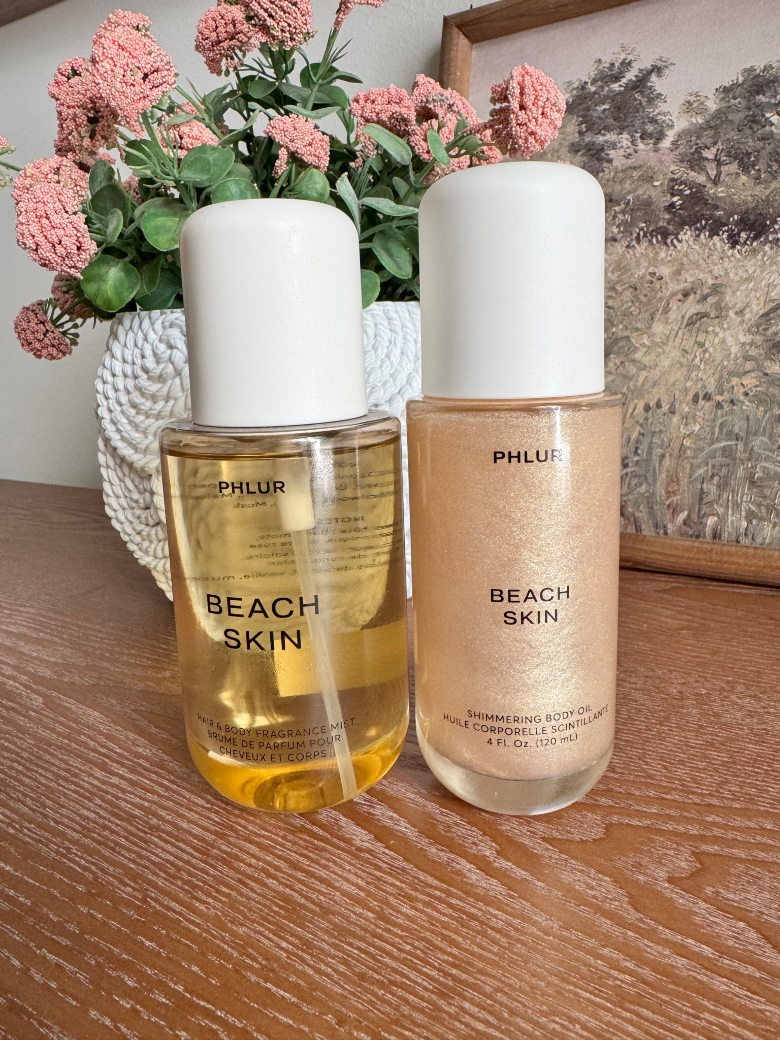 Phlur beach skin and new beach skin shimmering body oil 

#LTKBeauty