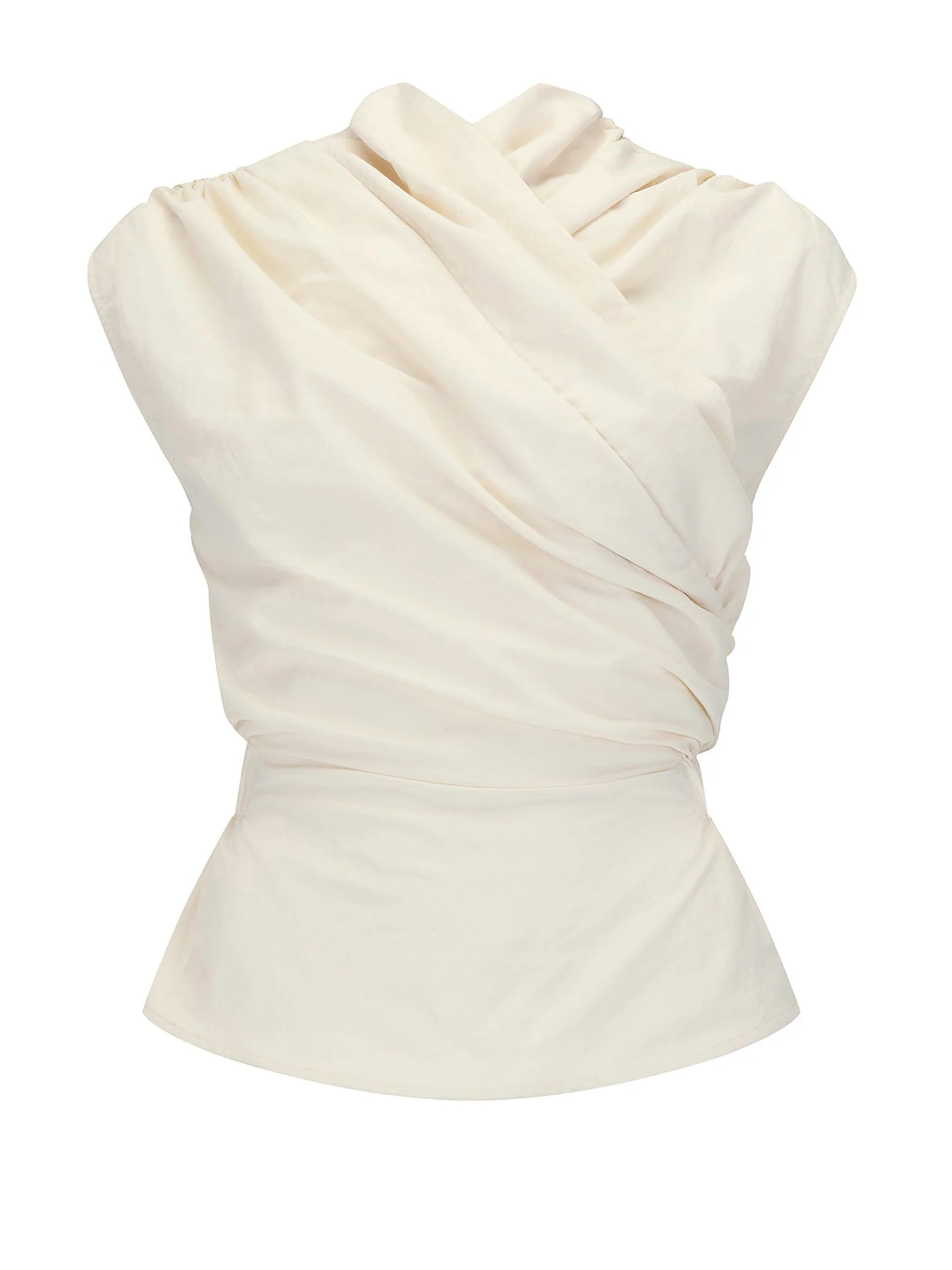 Harris Tapper | Chamberlain Top in Ivory | The UNDONE | The UNDONE