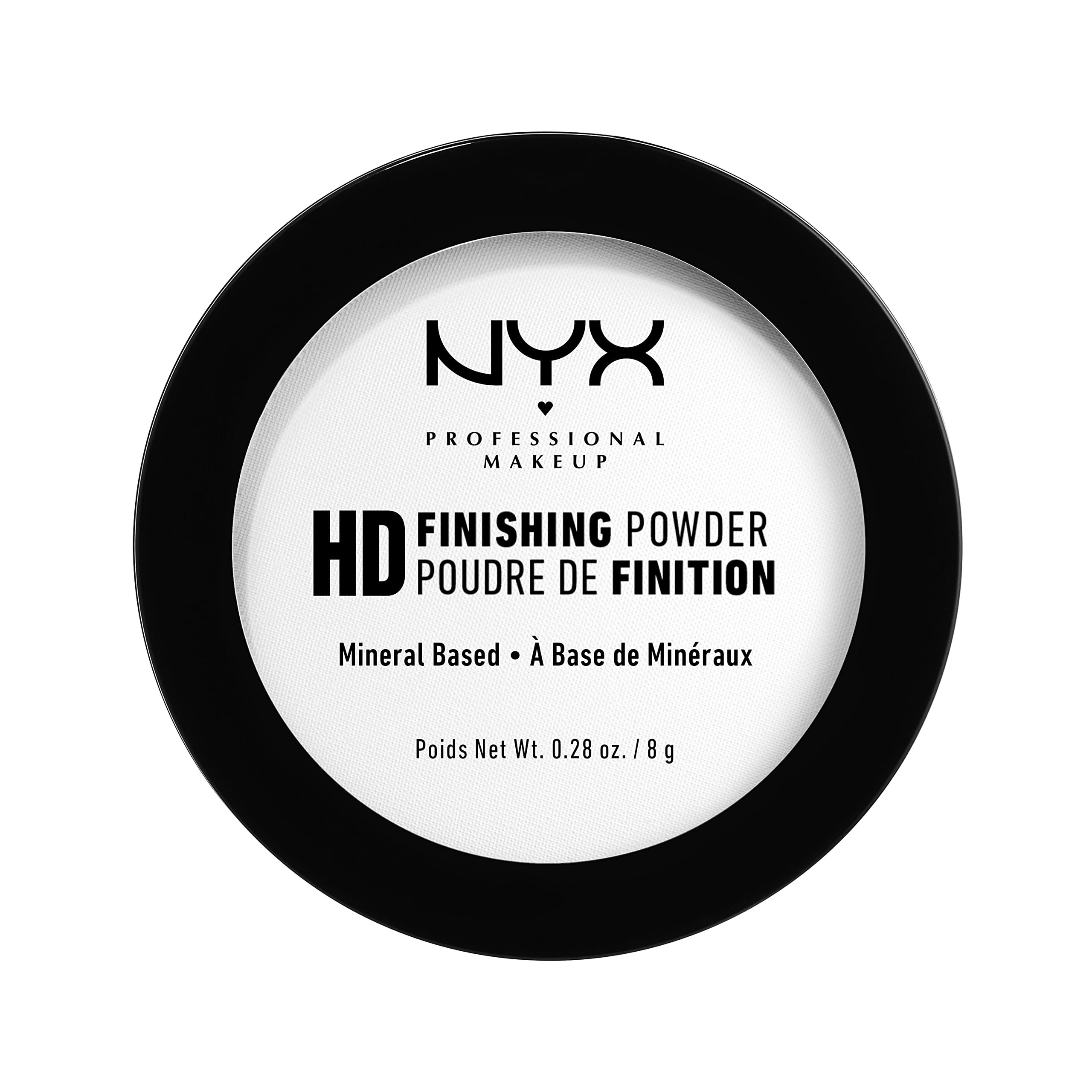 NYX PROFESSIONAL MAKEUP HD Finishing Powder, Pressed Setting Powder - Translucent | Amazon (US)