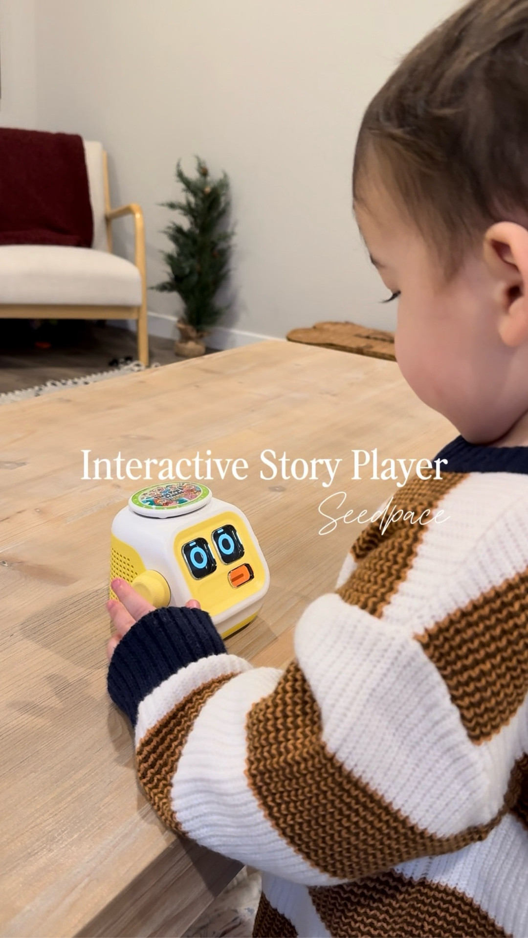The Seedpace Interactive Player is one of our favorite screen-free learning toys for kids. It features choose-your-own-adventure stories where kids make decisions that guide what happens next! Keeping them actively engaged instead of passively watching.

I have it linked down below! 

#LTKmomlife #LTKGiftGuide #LTKKids