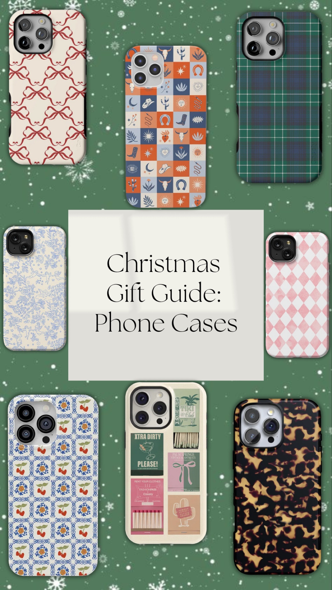 Around the holidays, many people upgrade their phones and with that we need trust worthy phone cases that are cute but will protect our phones. These are my fav to keep your phone safe but also stylish. 🩶

#LTKGiftGuide #LTKHoliday #LTKSeasonal