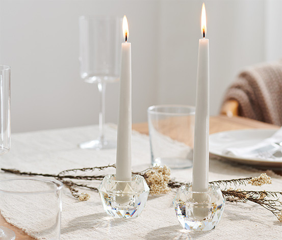 2 Glas-Kerzenhalter | Tchibo (DE)