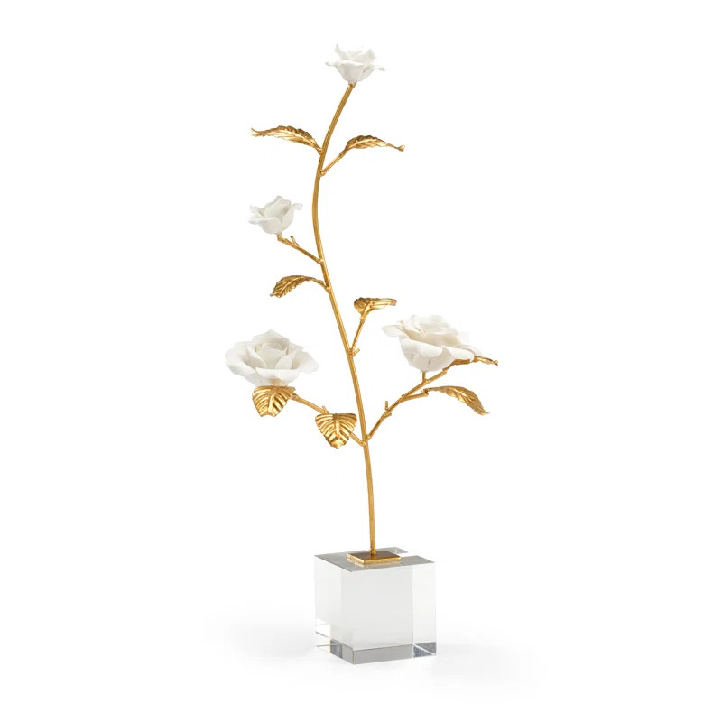 Chelsea House Rose Branch Sculpture & Reviews | Wayfair | Wayfair North America