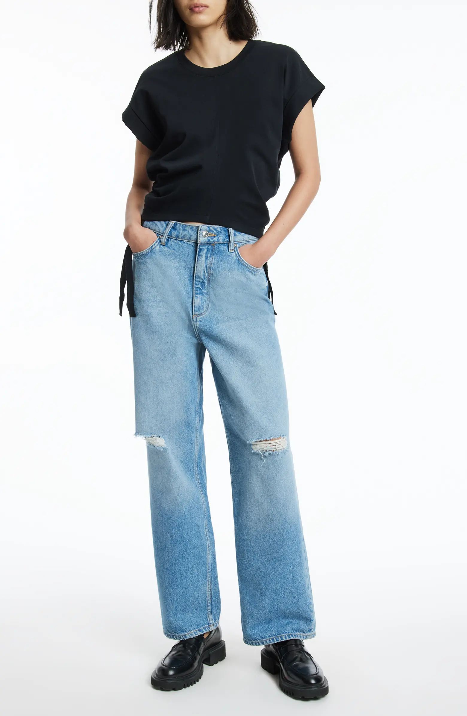 Mira Cinched Side T-Shirt | Nordstrom