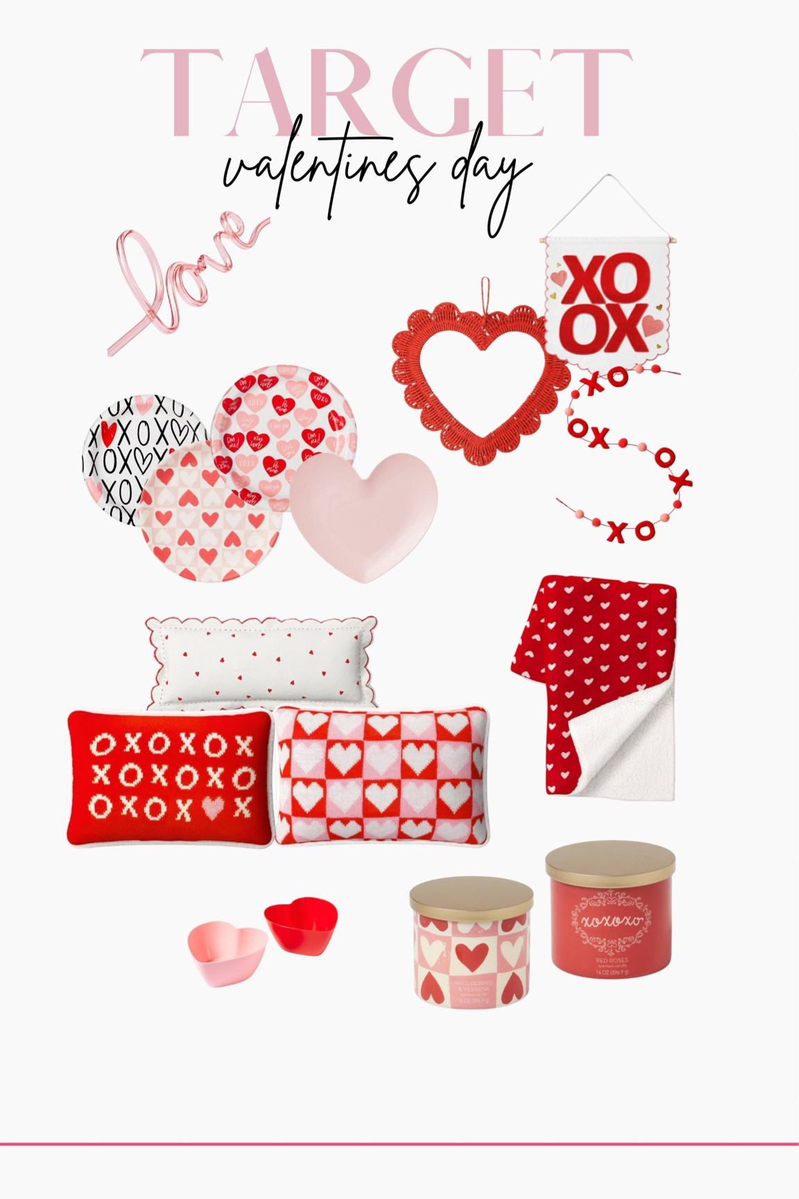 Obsessing over the Valentine’s Day affordable line from Target! 😍🥰