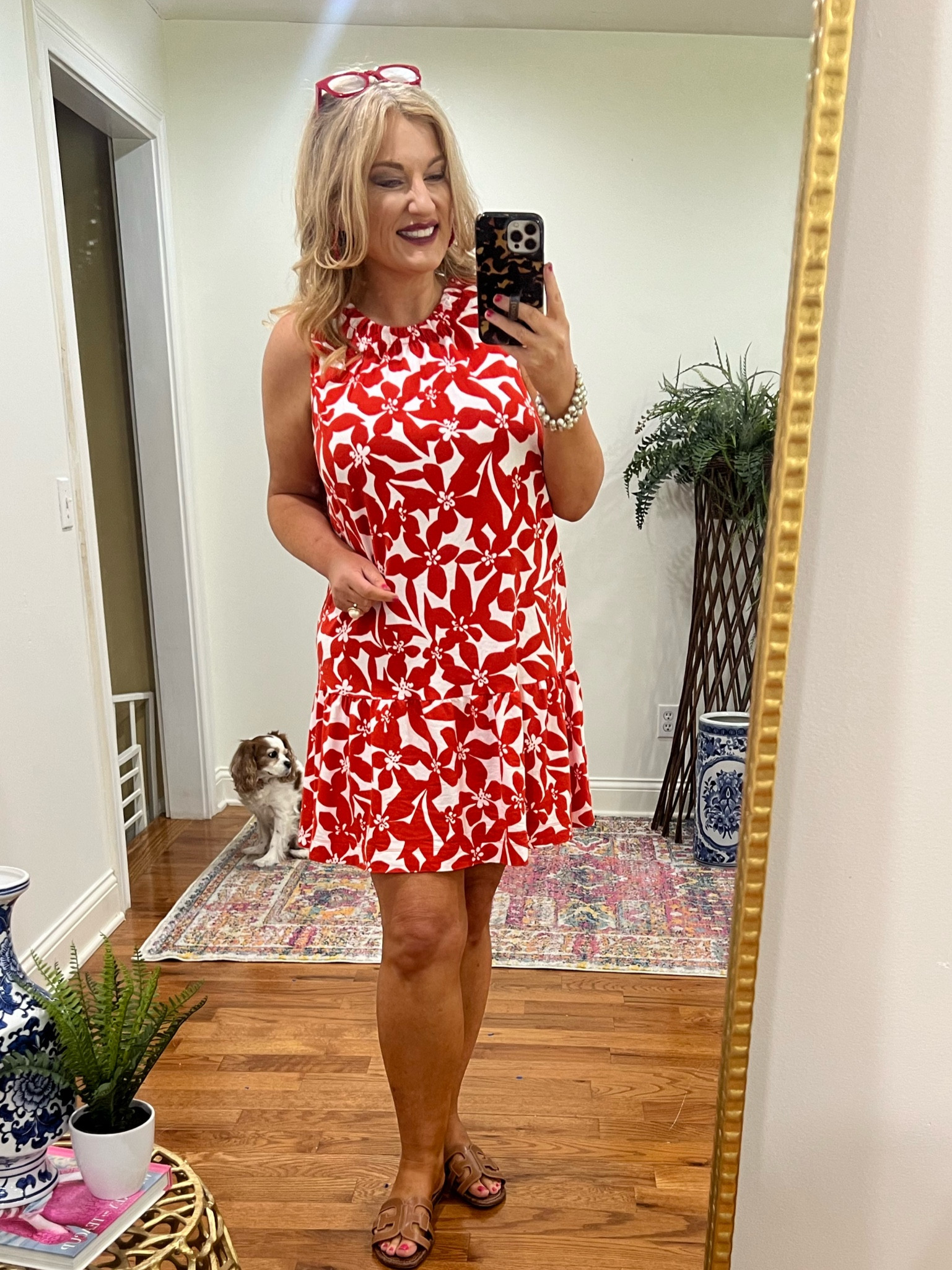 Summer dress. Vacation. Sandals. 

Dress rubs TTS.  I’m wearing a large. 


#LTKFindsUnder50 #LTKOver40 #LTKMidsize