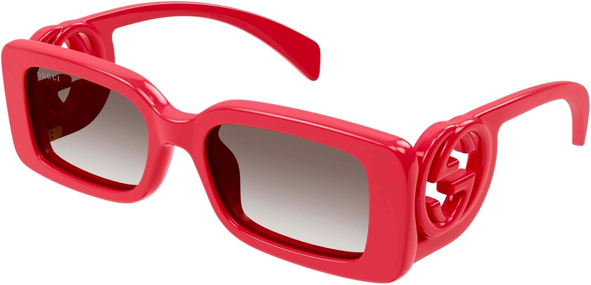Gucci GG1325S Red/Brown Shaded 54/19/140 women Sunglasses | Amazon (US)