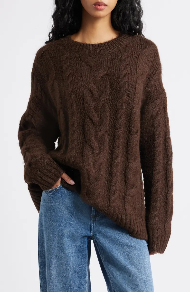 BP. Oversize Cozy Cable Sweater | Nordstrom | Nordstrom