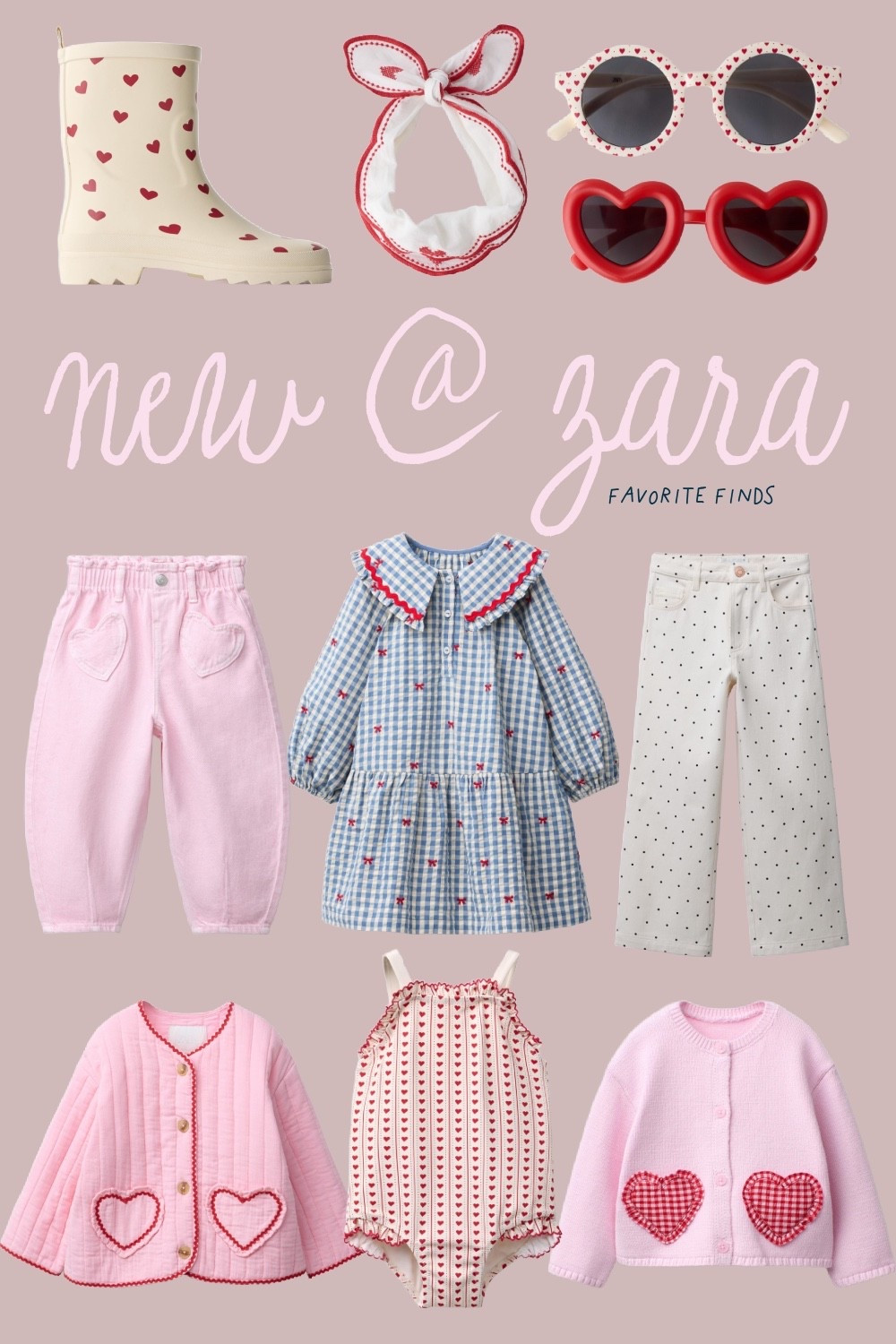 Zara new arrivals for girls 🩷

#LTKmomlife #LTKKids #LTKValentine