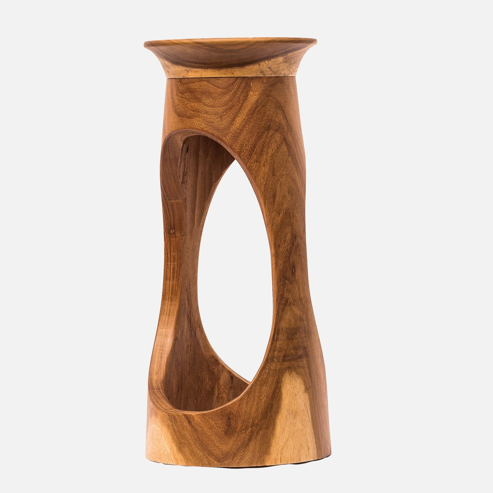 Djembe Natural Drum Side Table | 54kibo
