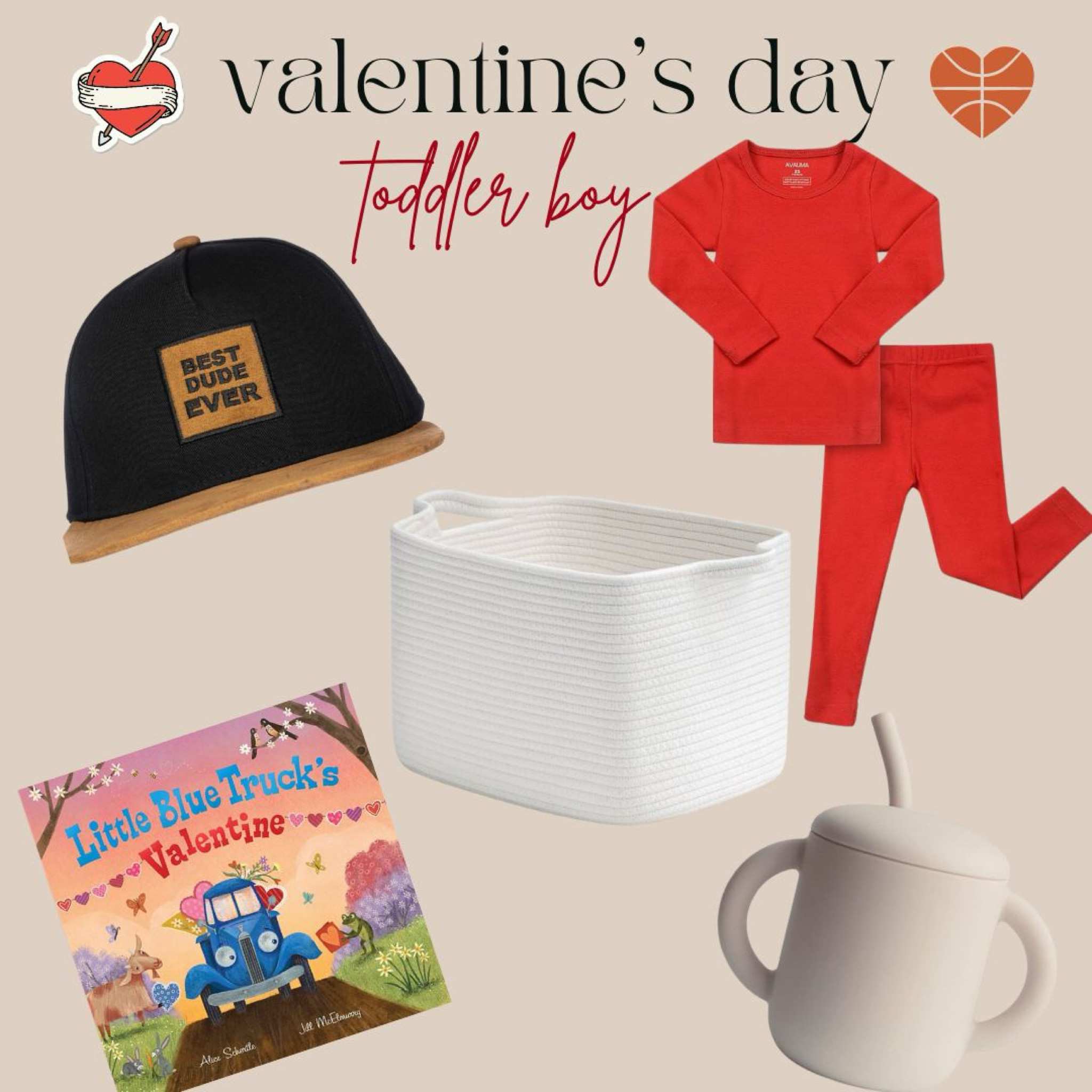 Valentines gift guide for toddler boy, toddler boy valentines pajamas, toddler cup, kids cup, kids valentines books, toddler valentines gift basket, boys snapback, kids hat, toddler boy hat, toddler books 

#LTKSeasonal #LTKMostLoved #LTKGiftGuide