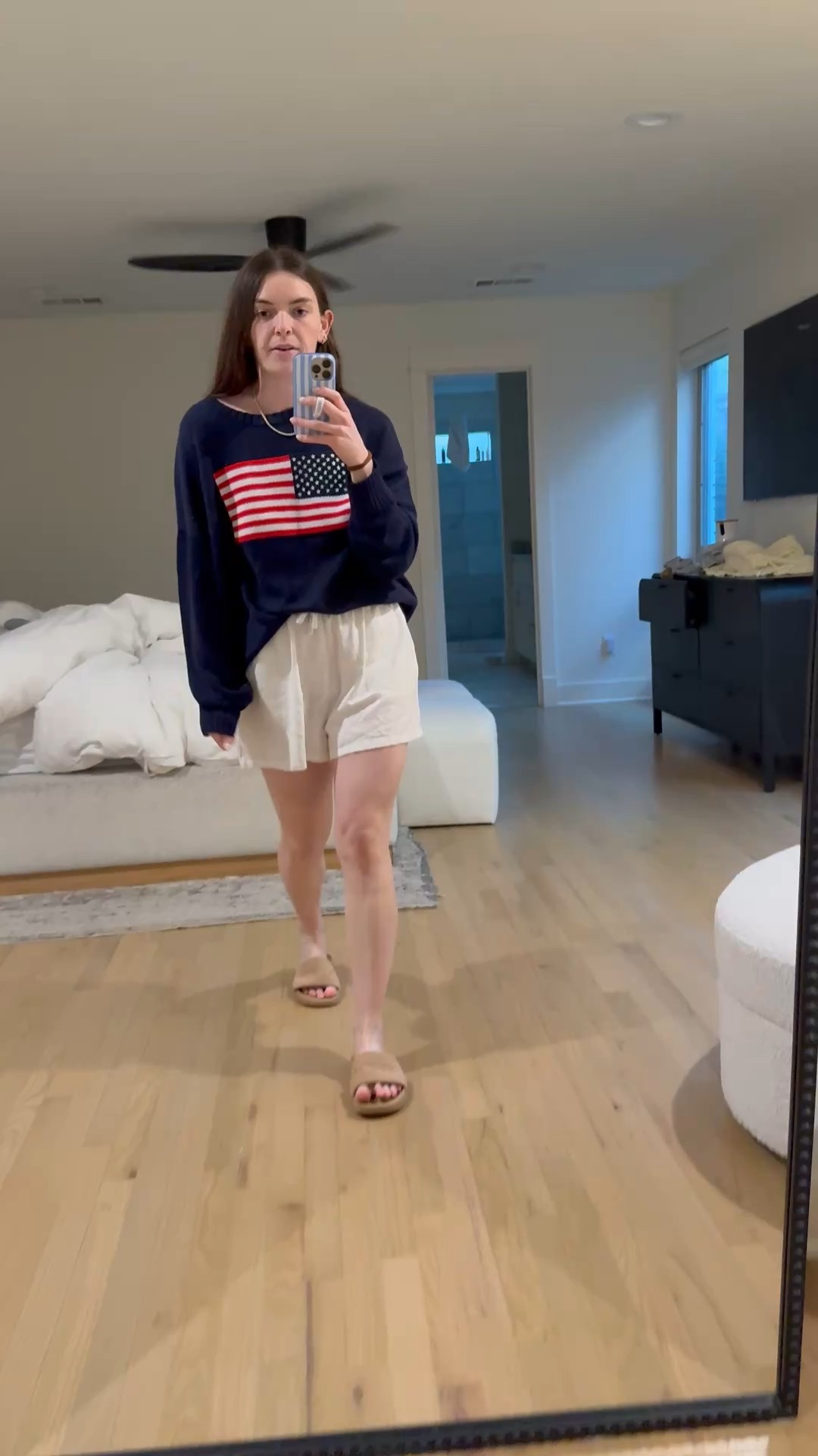 this American flag sweater is everything and more! sized up to a 2XL for an oversized fit! the perfect material for summer! lightweight, cool and cozy! $30 from targett

#LTKSummerEdit #LTKStyleTip #LTKFindsUnder50