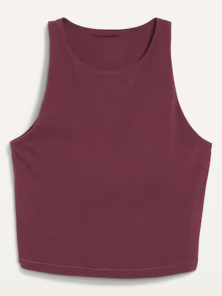 Light Support PowerChill Longline Sports Bra Tank for Women | Old Navy (US)