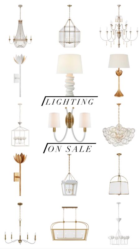 I’m on the hunt for a new dining room chandelier and so many beautiful light fixtures are on major sale from Visual Comfort!! Now through September 5th.

#LTKhome #LTKsalealert