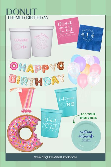 These items are so cute for a spring or summer donut themed birthday party! 

#LTKSeasonal #LTKfamily #LTKparties