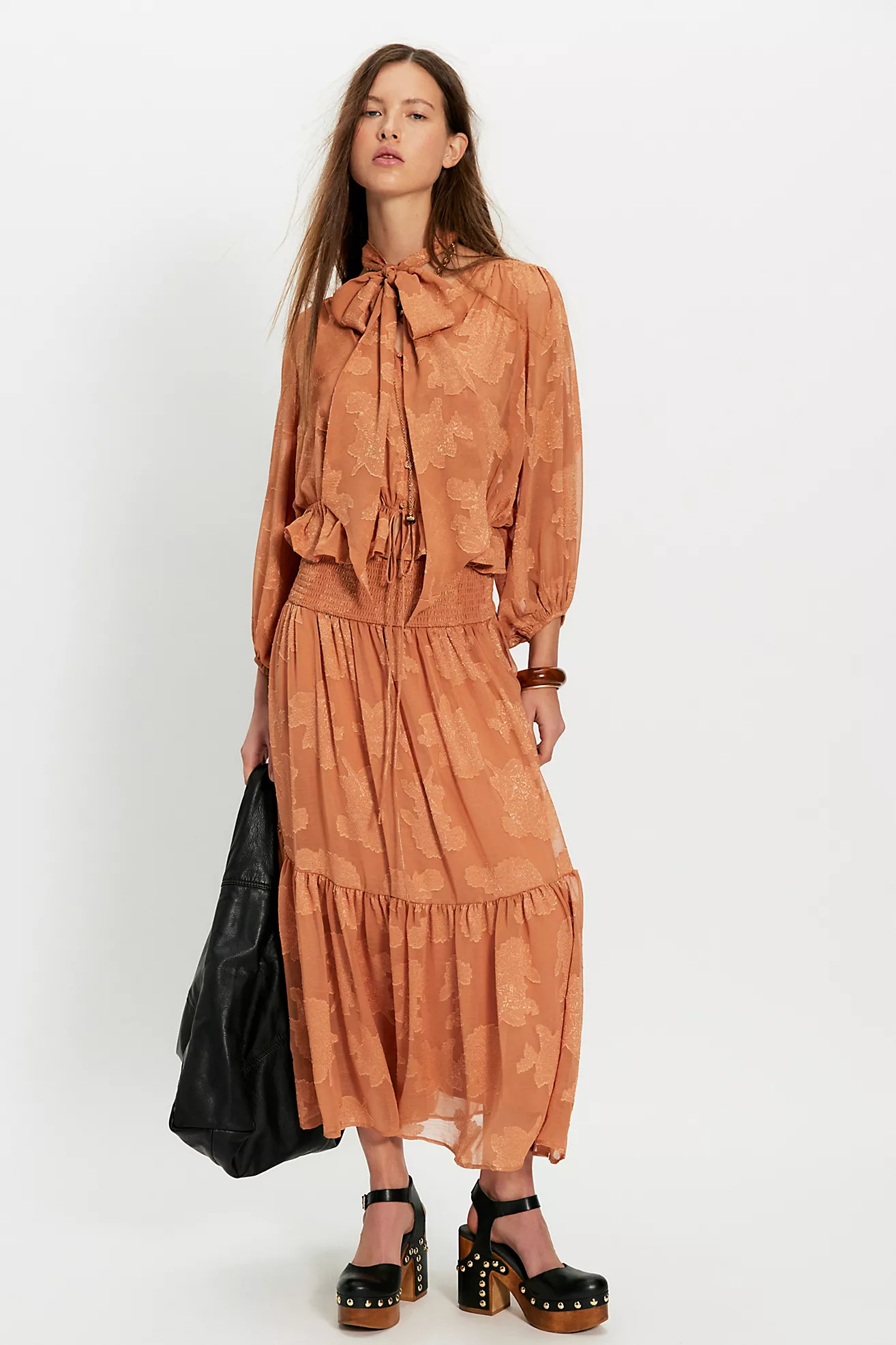On The Horizon Jacquard Maxi Skirt Set | Free People (Global - UK&FR Excluded)