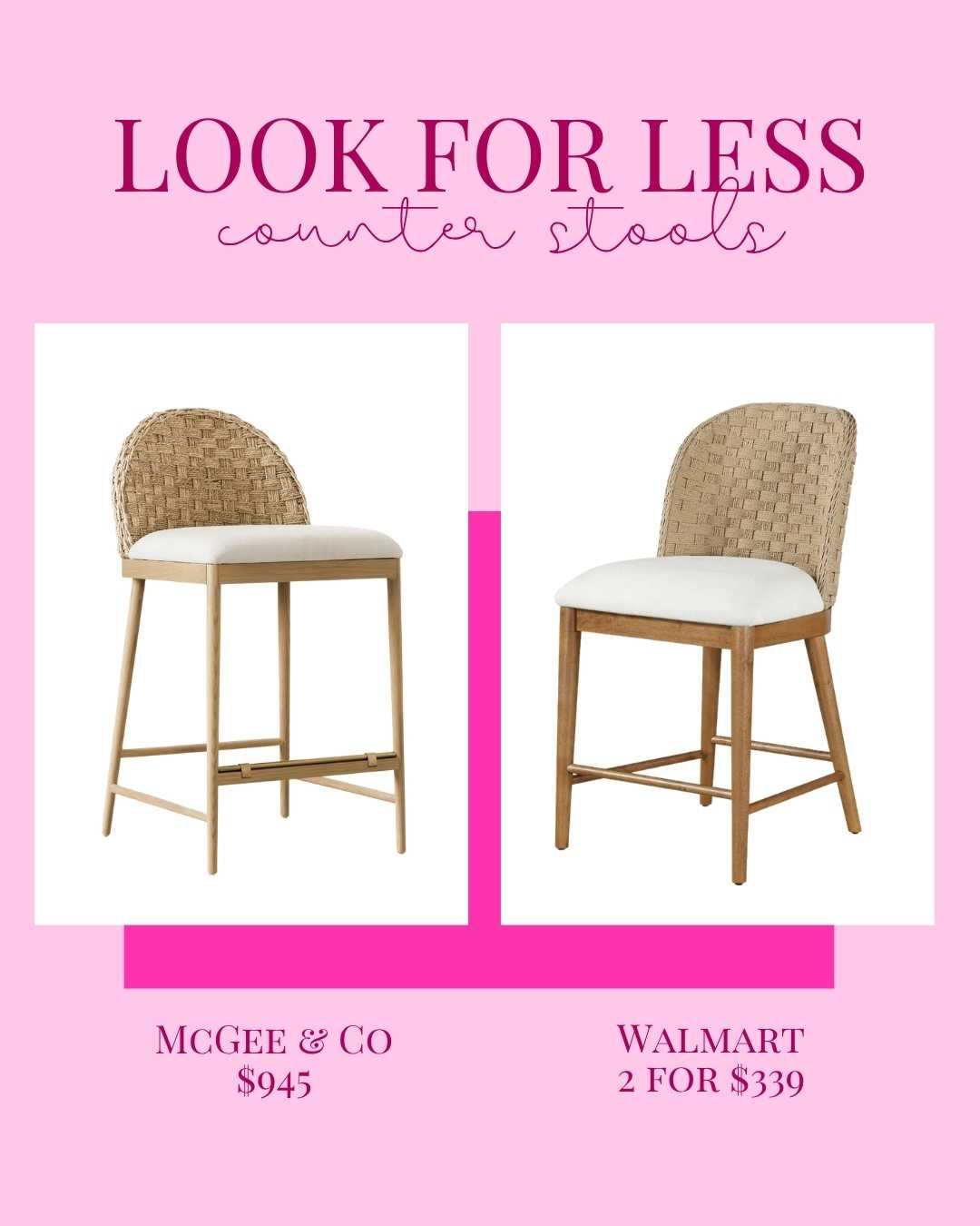 OMG THESE CHAIRS!! I’ve been eying them for so long and couldn’t believe the deal on these Walmart ones! 😍 

Kitchen finds, kitchen chairs, home updates, kitchen decor, kitchen furniture, home finishes

#LTKSaleAlert #LTKHome