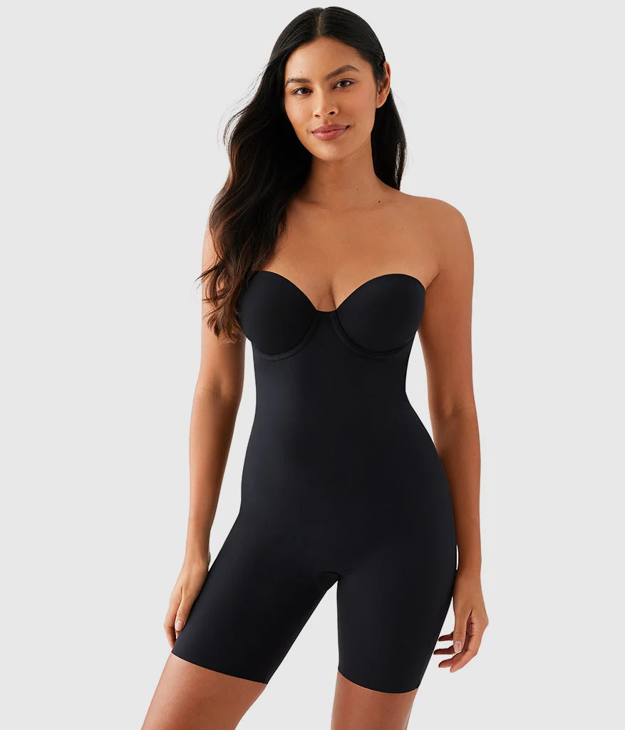 Red Carpet™  All In One Thigh Shaper: Black | Wacoal