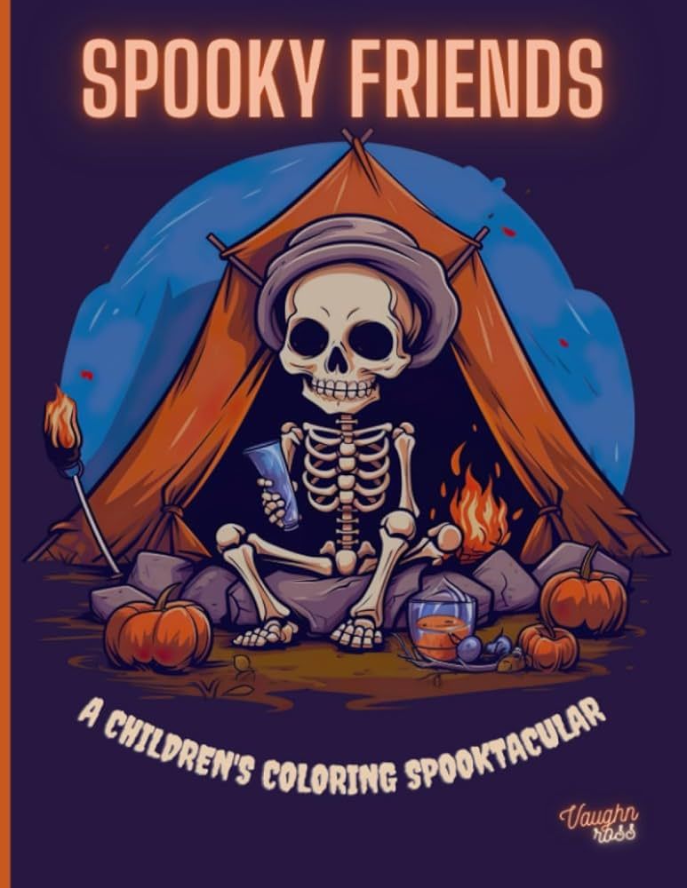 Spooky Friends: A Children's Coloring Spooktacular | Amazon (US)