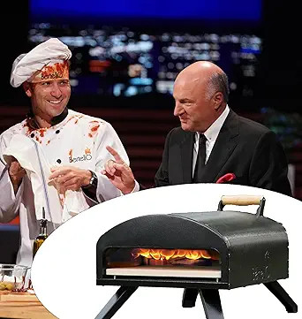 Bertello Outdoor Pizza Oven with Pizza Stone and Peel Combo - As Seen on Shark Tank, Wood Fired 9... | Amazon (US)