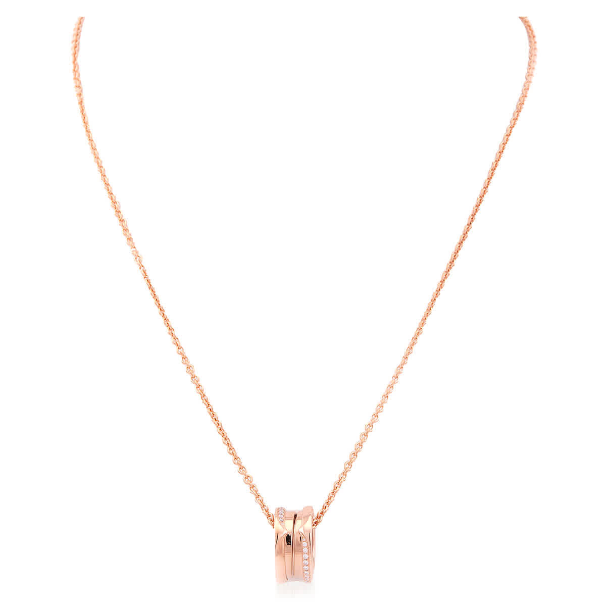 Bvlgari B.Zero1 Necklace With 18 Kt Rose Gold Pendant | Jomashop.com & JomaDeals.com