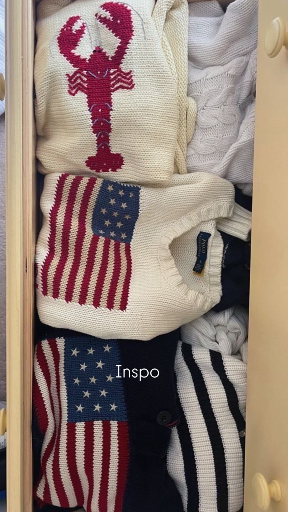 Summer preppy sweaters, flag sweater, lobster sweater, stripes. Preppy chic style for summer

#LTKootd