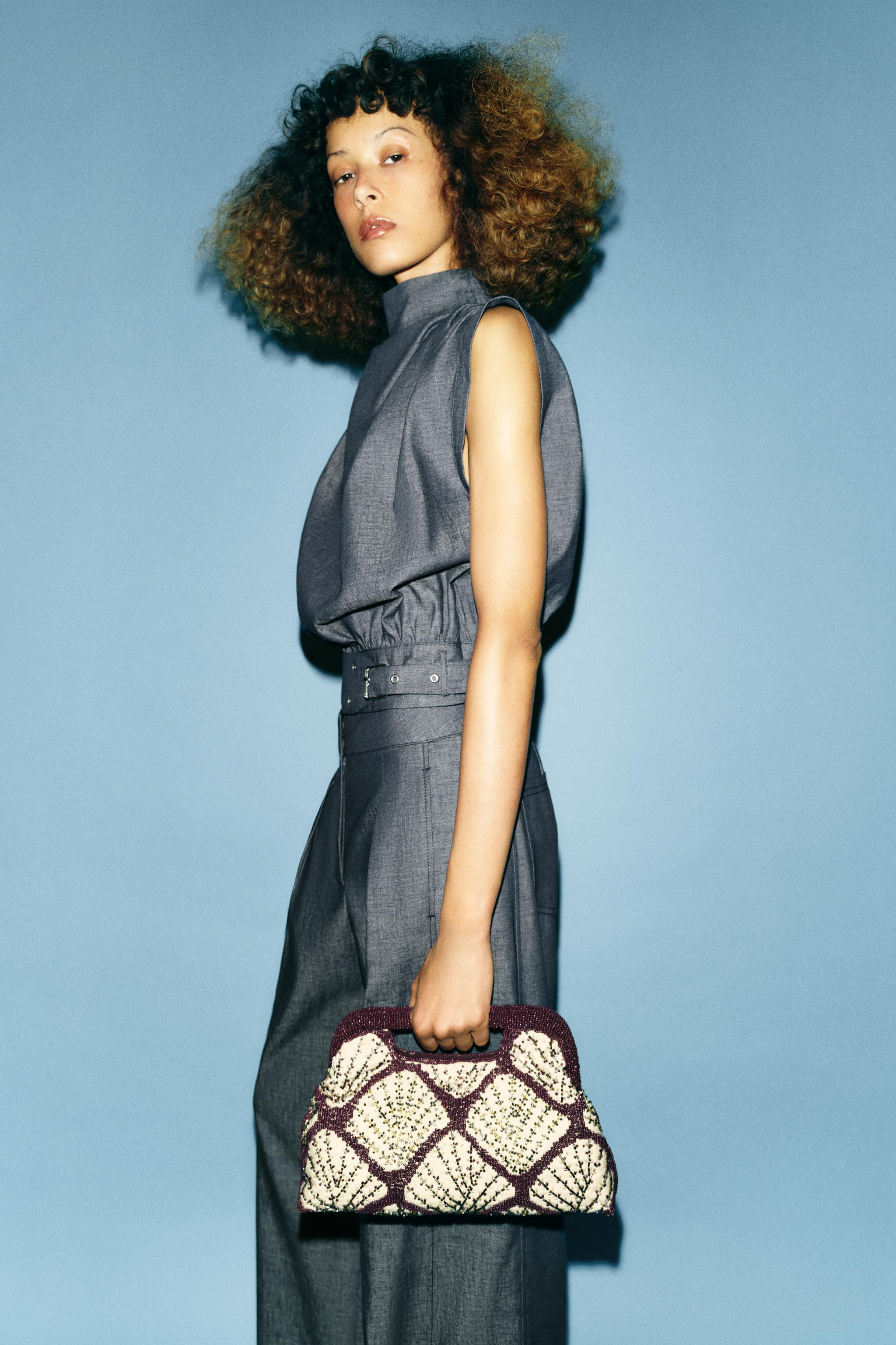 EMBELLISHED CLUTCH | Zara US