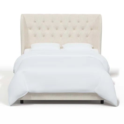 Birch Lane™ Canterbury Tufted Upholstered Low Profile Standard Bed | Birch Lane | Wayfair North America