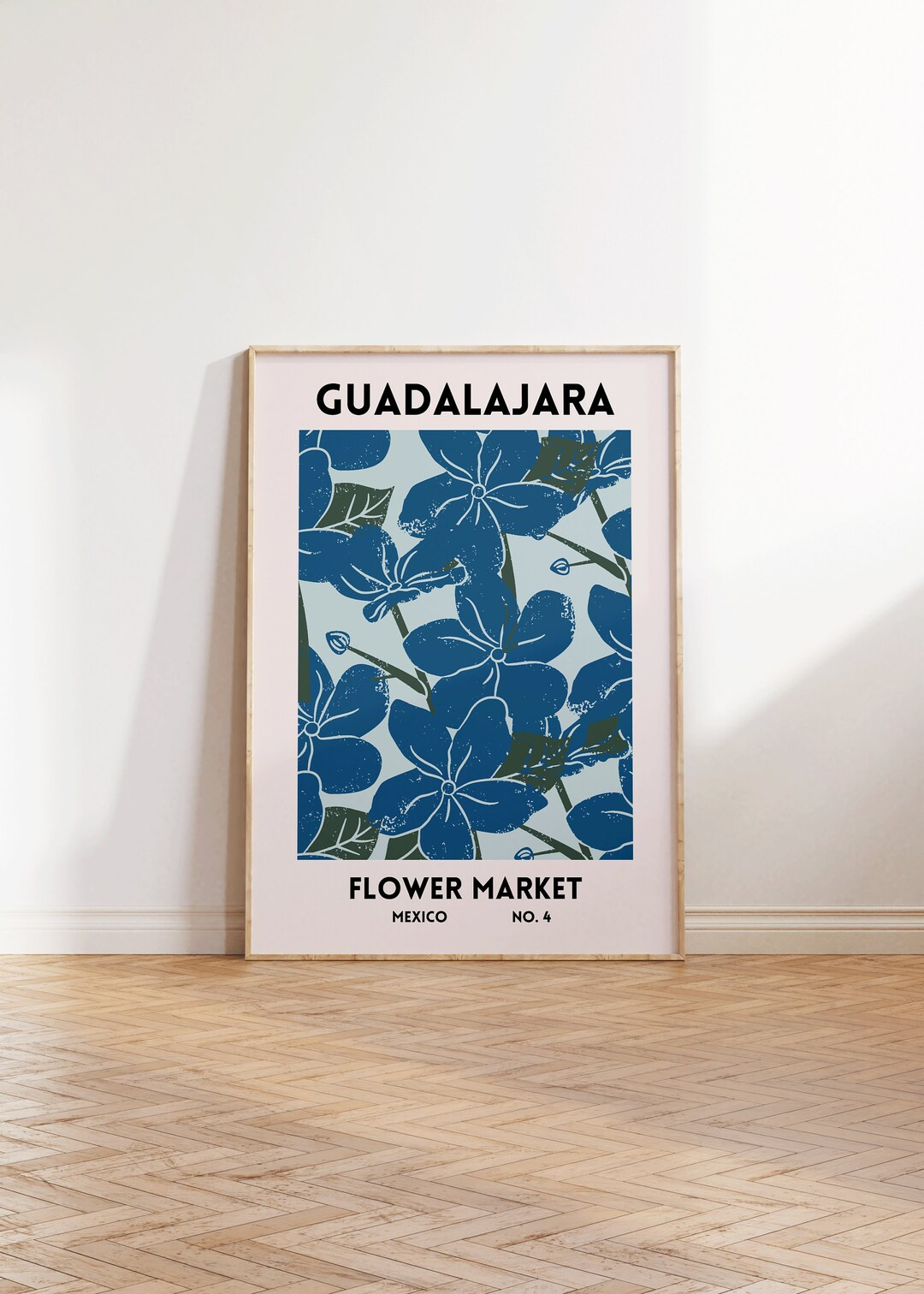Guadalajara Flower Market Art Print, Set of 1, Mexico Floral Decor Poster, Aesthetic Botanical Ga... | Etsy (US)