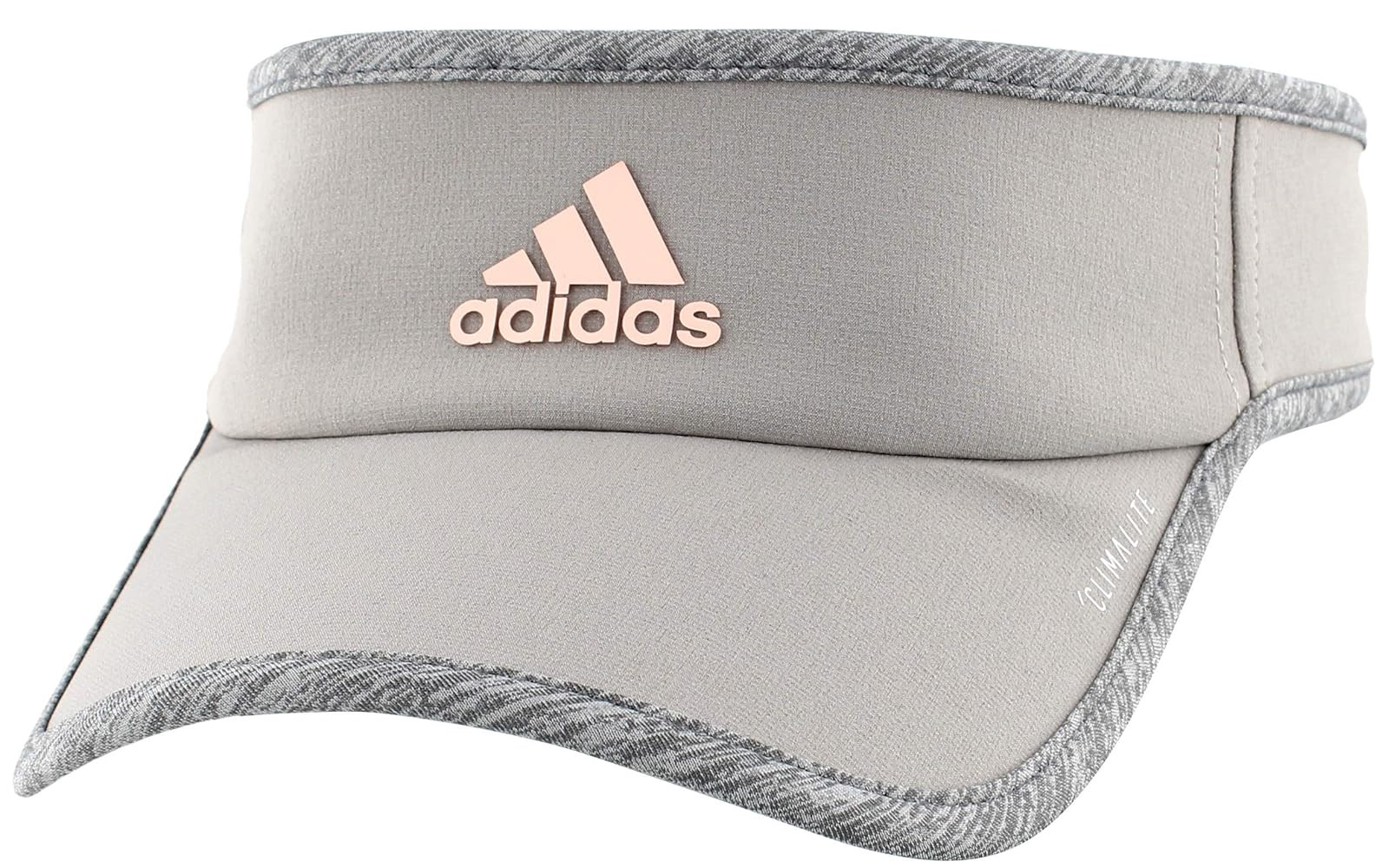 adidas Women's Superlite Performance Visor-Older Model, Light Onix/Light Grey Heather/Clear Orang... | Amazon (US)
