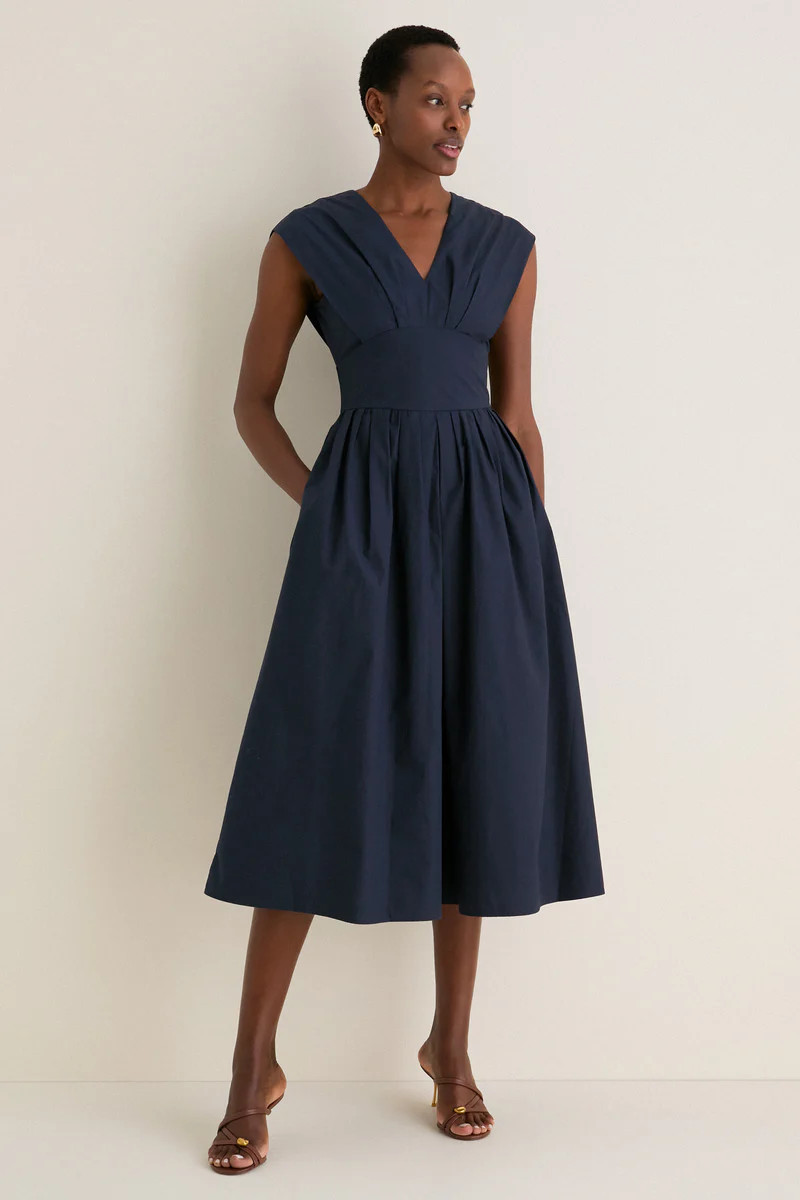 Navy In Full Bloom Dress | Tuckernuck (US)