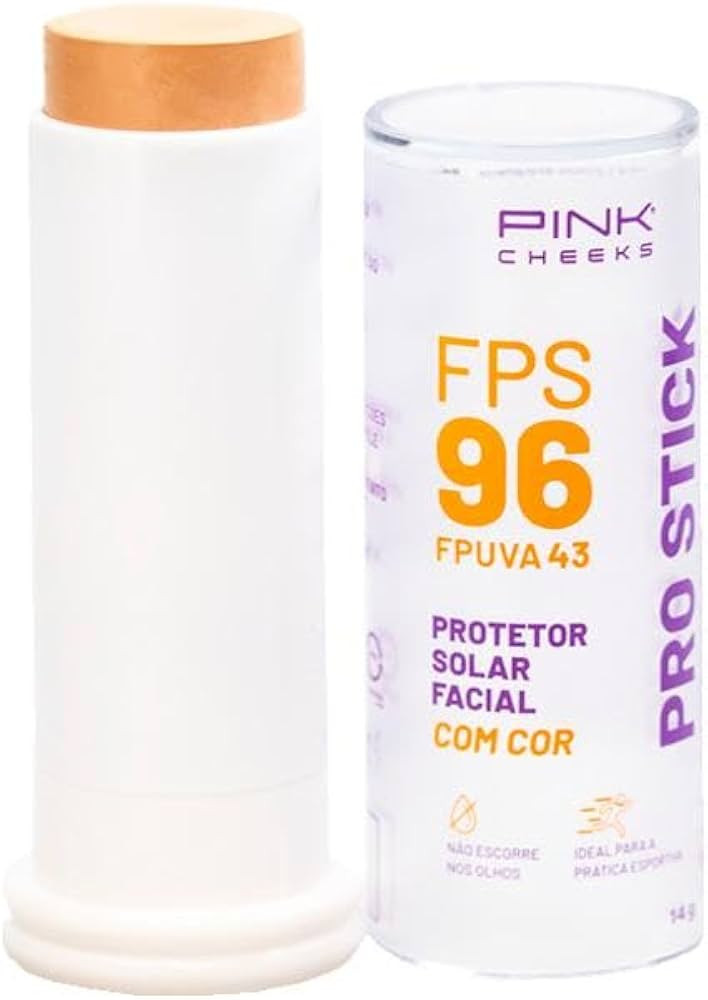 Pro Stick Protetor Solar Facial FPS96 PRO10 14g Pink Cheeks | Amazon (BR)