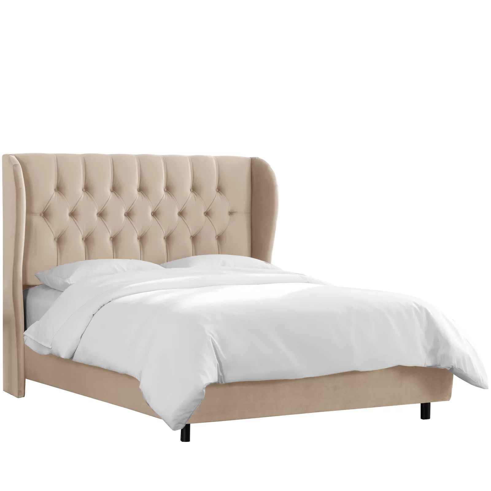 Knaresborough Tufted Upholstered Low Profile Standard Bed | Wayfair Professional