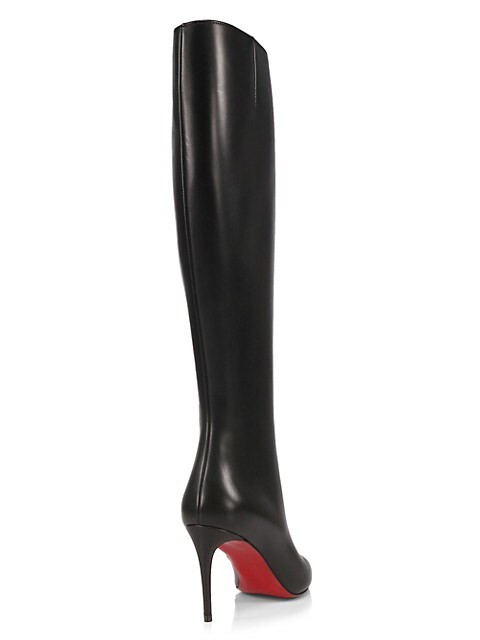 Christian Louboutin Kate Botta 85 Leather Knee-High Boots | Saks Fifth Avenue