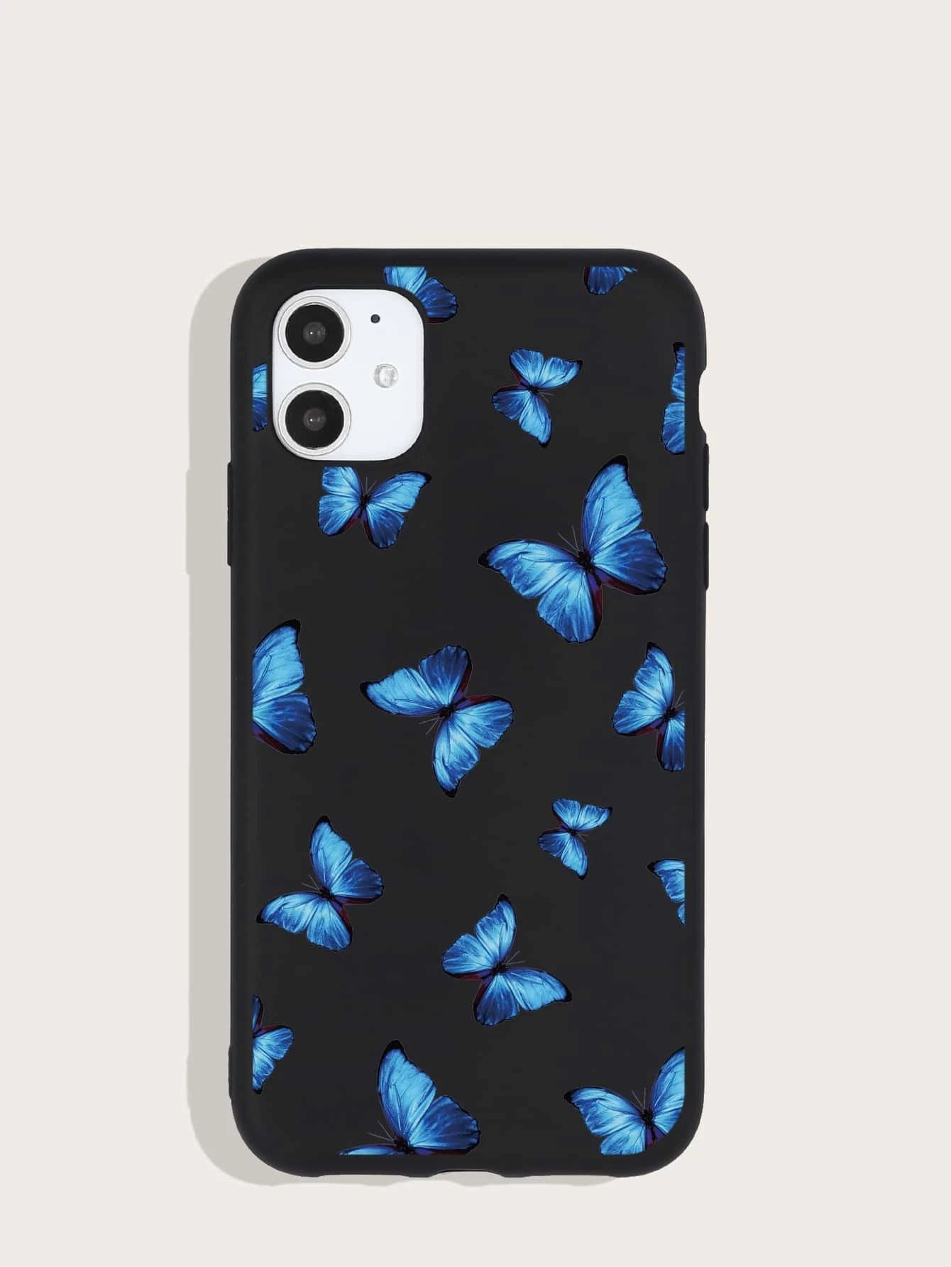 Butterfly Print iPhone Case | SHEIN