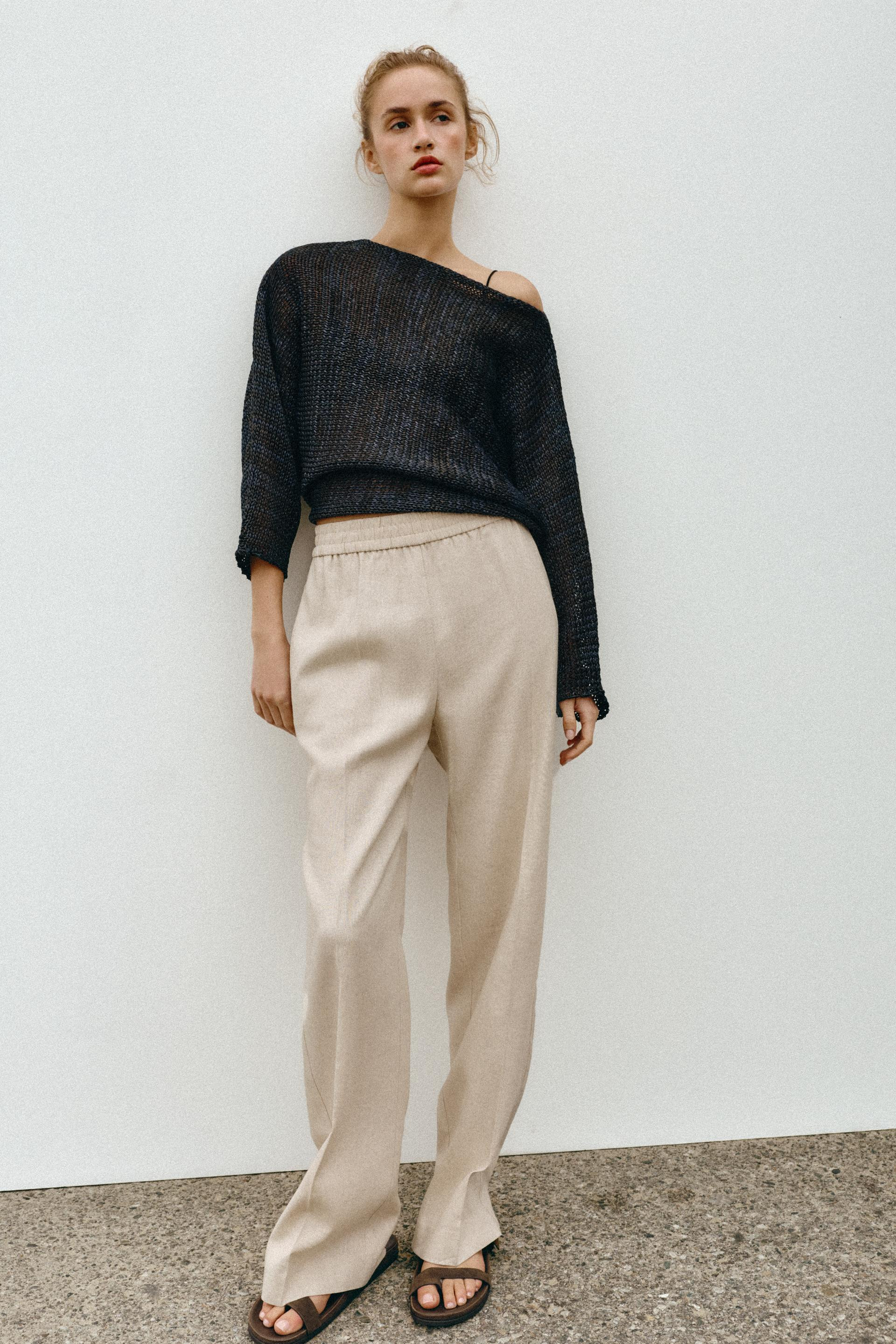 FLAT SPLIT SUEDE SANDALS | Zara AU