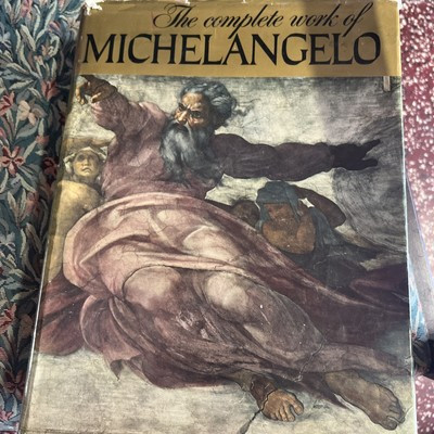 The Complete Works Of Michelangelo 1965  Hardcover Vintage Coffee Table Book  | eBay | eBay US
