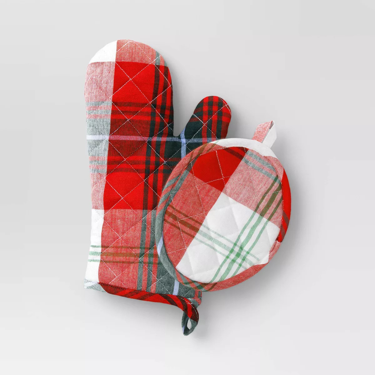 Plaid Kitchen Textile Set - Threshold™ | Target