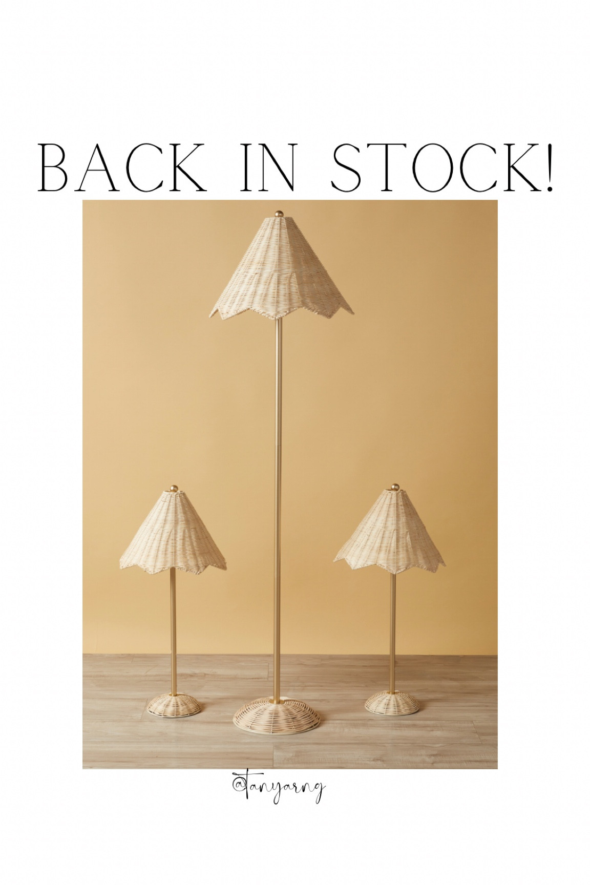 Rattan lamps | back in stock 

#LTKsalealert #LTKhome #LTKunder100
