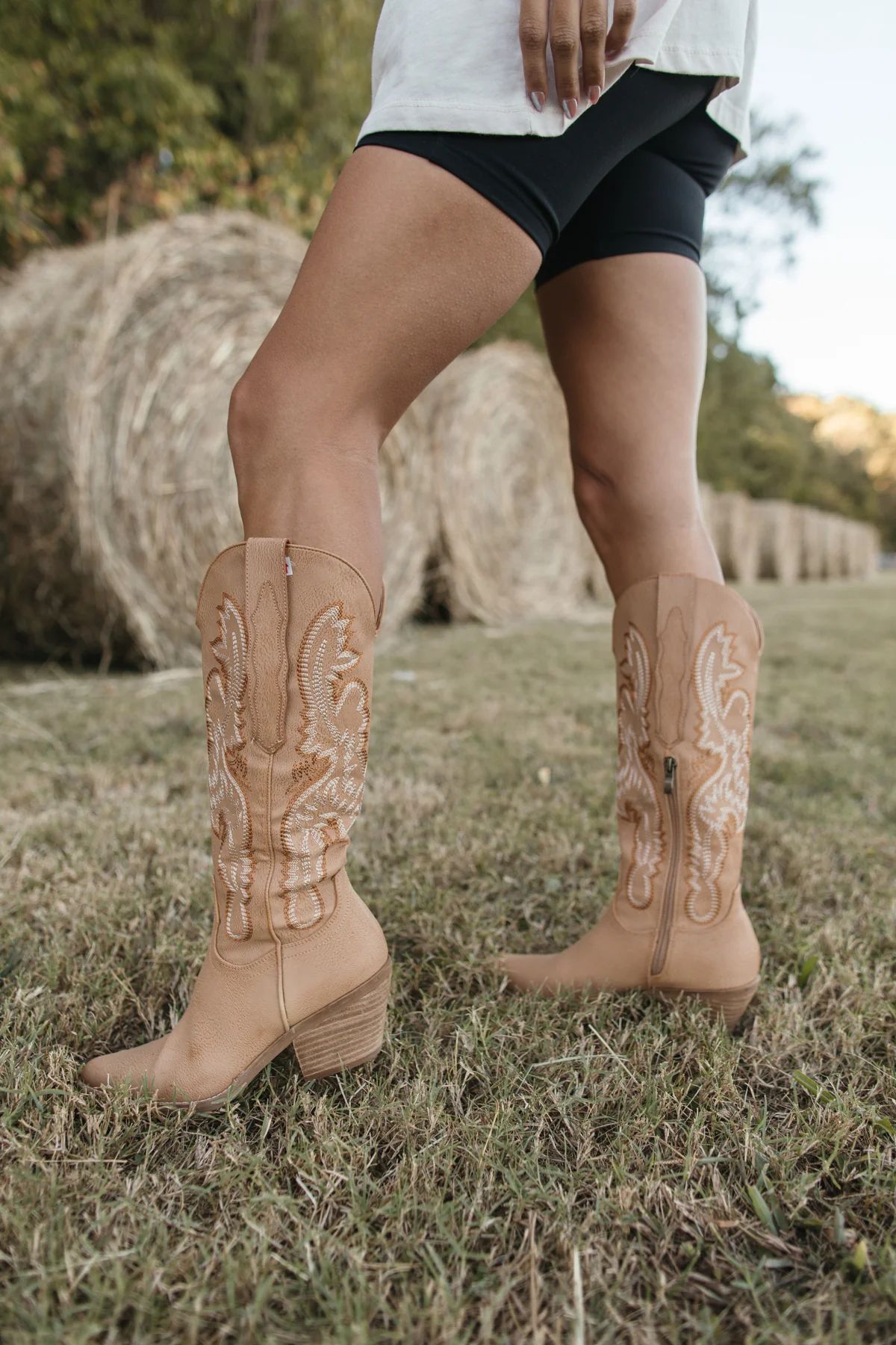 Kacey Taupe Western Boot | The Post