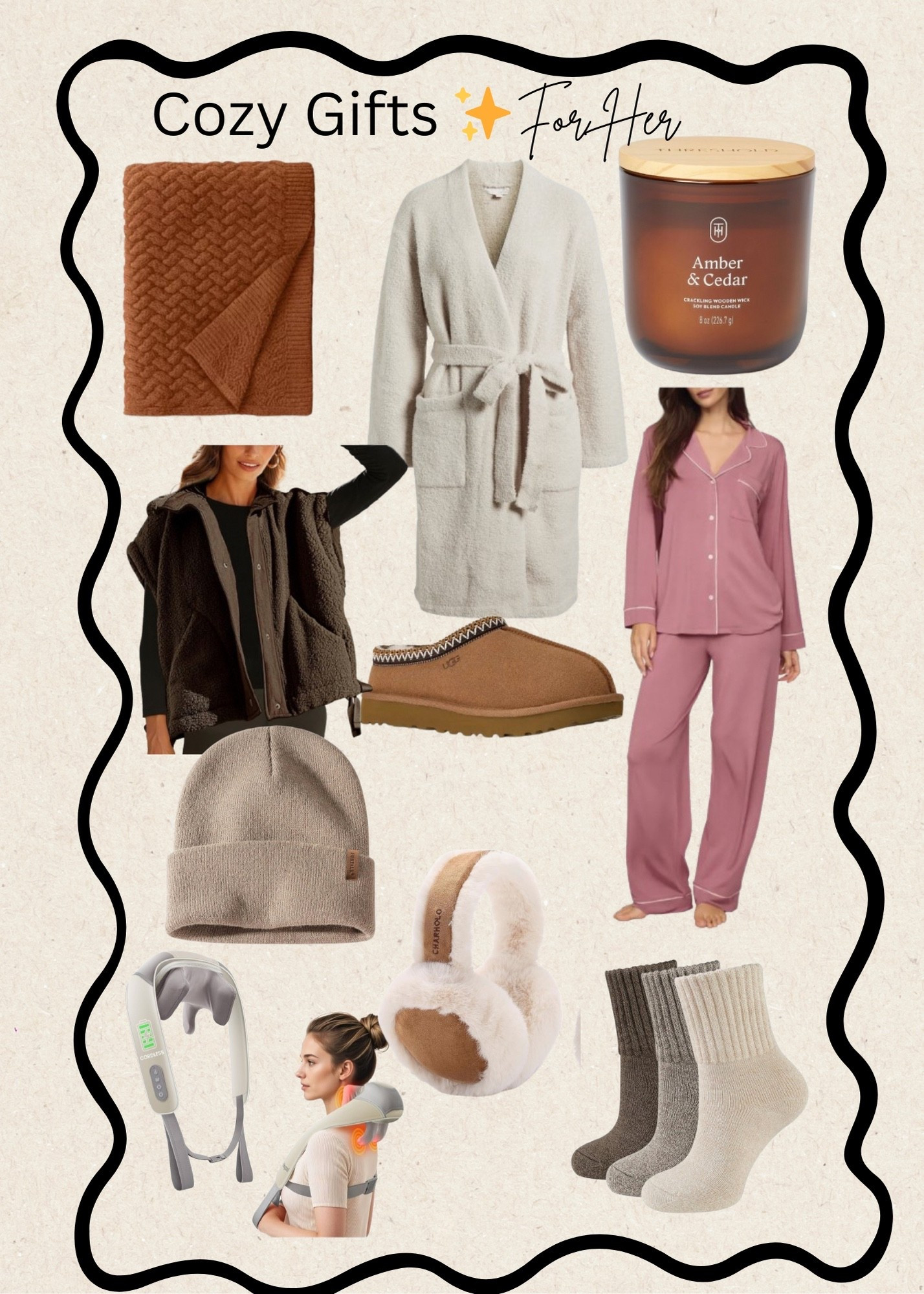 Holiday Cozy gift guide! #gift #robe#cozygift#giftidea #christmas

#LTKSeasonal #LTKHoliday #LTKGiftGuide