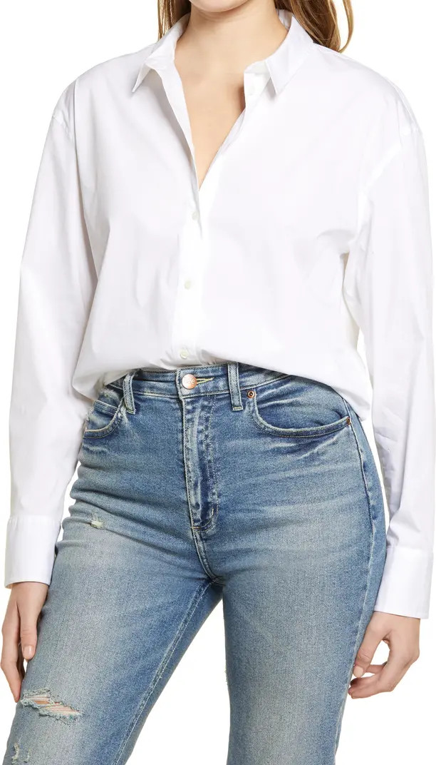 Treasure & Bond Oversize Button-Up Shirt | Nordstrom | Nordstrom
