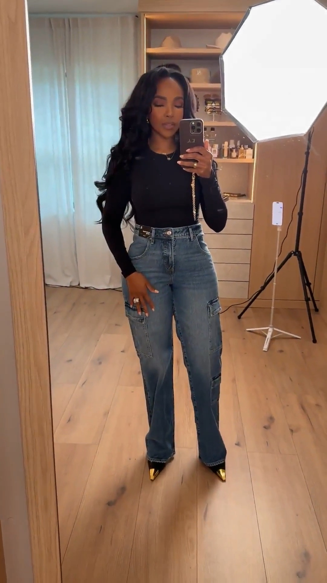 Scroll to shop! ✨ Everything from this look is linked below. Denim sold out but linking similar styles for you!👇🏽    

Wearing: Size Small | 5’4” | 140 lbs  

📲   Download the FREE LTK app & follow me (@kirasfashionfinds) to shop all my daily finds.  #LTKootd #LTKPetite #LTKU