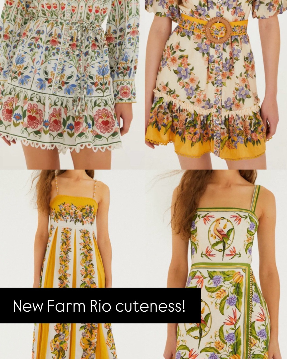 Farm Rio dress
Dress
Floral dress 
Vacation 

#LTKSeasonal

#LTKootd #LTKgrwm #LTKdayinmylife