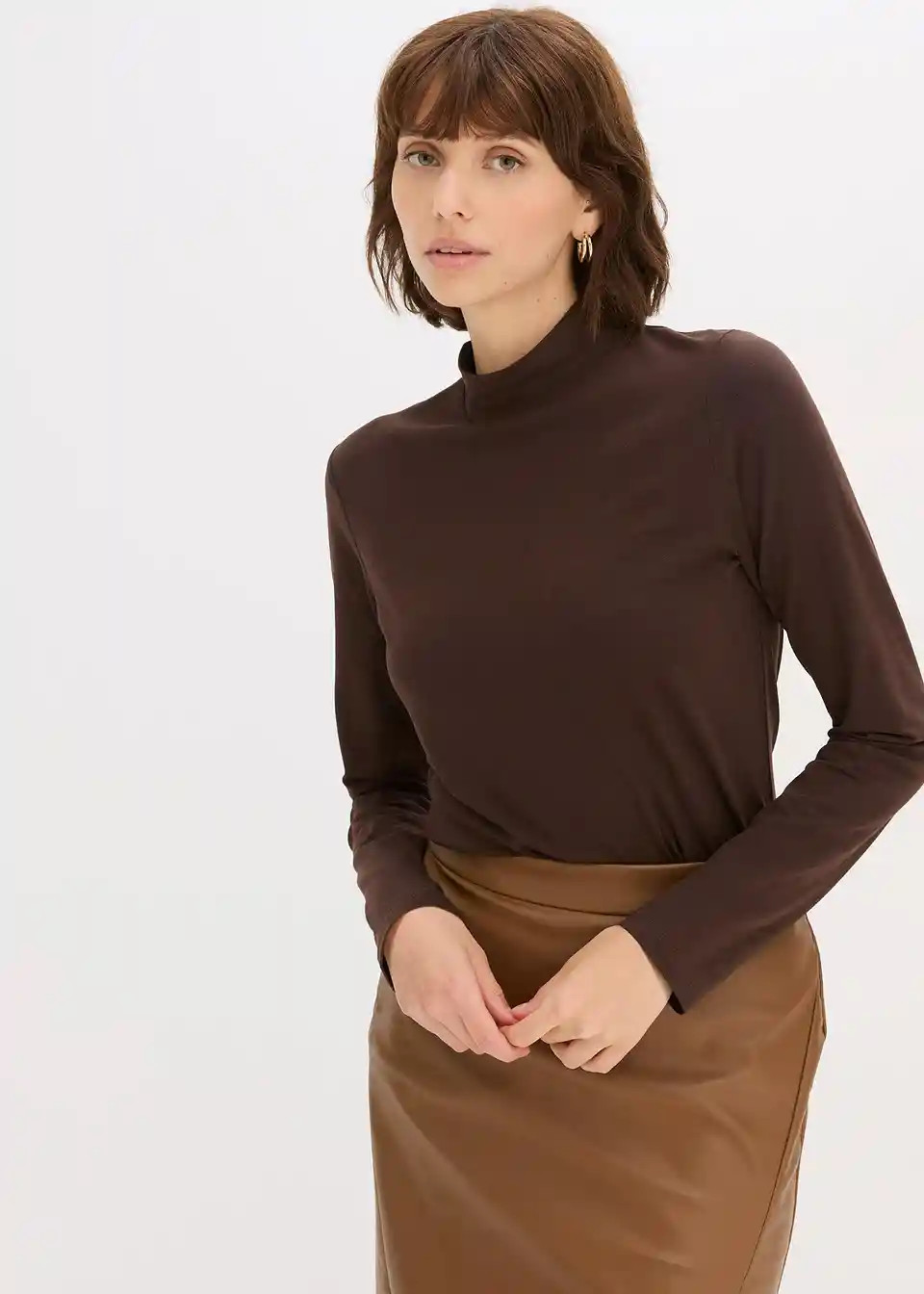 Figurbetontes Langarmshirt | Bonprix DE