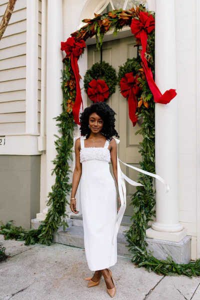 Hyacinth Midi Dress | Over The Moon