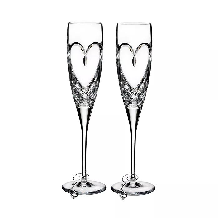 Love True Love Champagne Flutes, Set of 2 | Bloomingdale's (US)