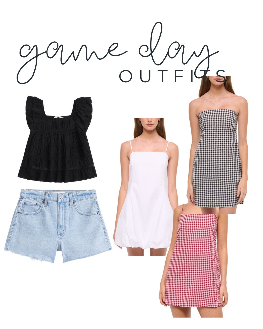 Red, black, and white game day outfits for early fall

#LTKSaleAlert #LTKSeasonal #LTKFindsUnder100